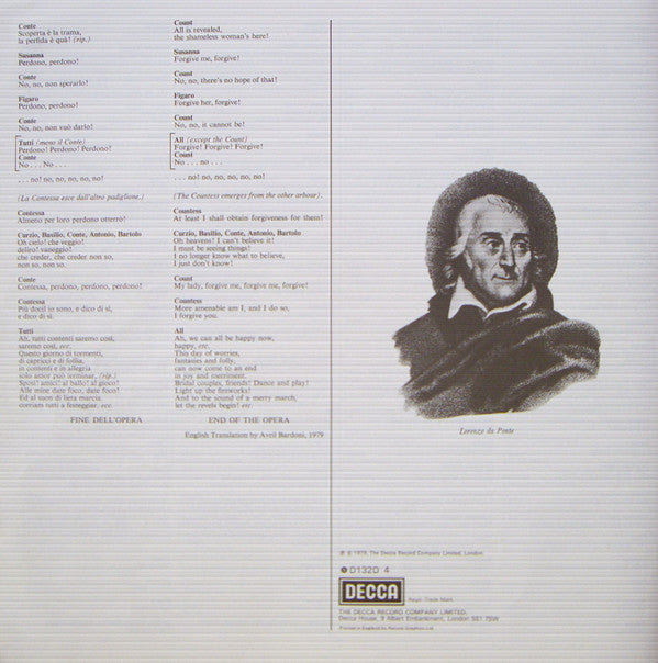 Wolfgang Amadeus Mozart - Le Nozze Di Figaro (Vinyl, Box Set, LP, A...