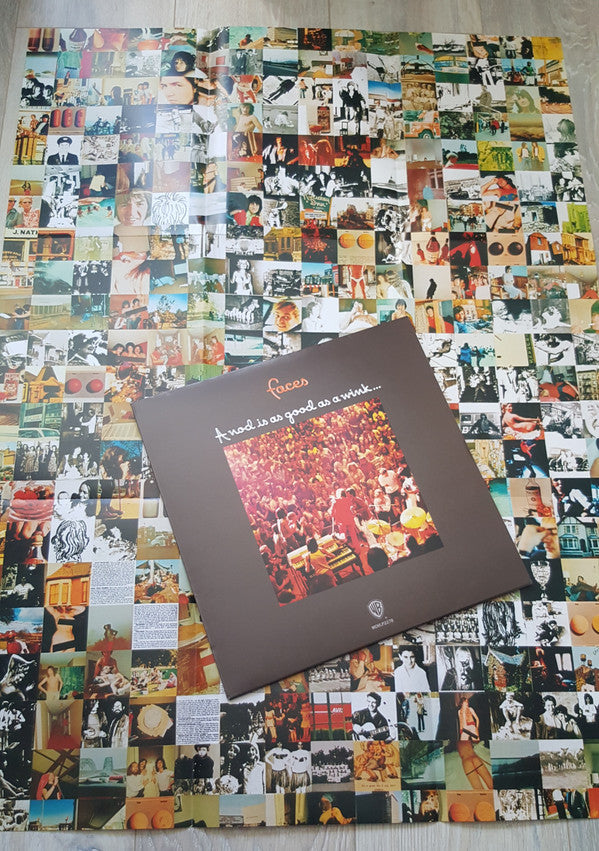 Faces (3) - A Nod Is As Good As A Wink... To A Blind Horse (Vinyl, LP, Album, Reissue) Very Good Plus (VG+) / Very Good (VG)