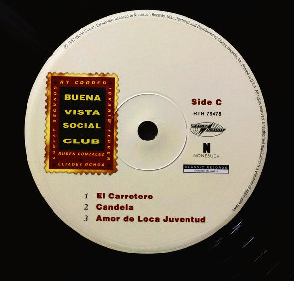 Buena Vista Social Club - Buena Vista Social Club (2xVinyl, LP, Album, Reissue) Near Mint (NM or M-) / Very Good Plus (VG+)