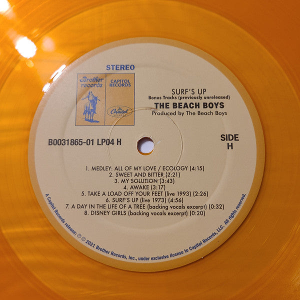 The Beach Boys - Feel Flows (The Sunflower & Surf's Up Sessions • 1969-1971) (Vinyl, Vinyl, Vinyl, Vinyl, Box Set, LP, Album, Reissue, LP, Compilation, LP, Album, Reissue, LP, Compilation, Limited Edition, Remastered, Stereo) Mint (M) / Mint (M)