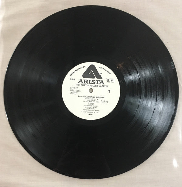 The Curtis Fuller Sextet - The Curtis Fuller Jazztet (Vinyl, LP, Album, Promo, Reissue, Stereo) Very Good (VG) / Very Good (VG)