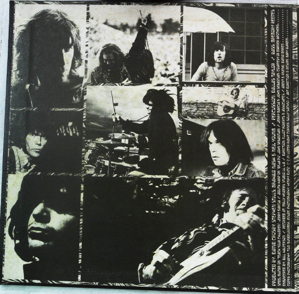 Crosby, Stills, Nash & Young - Déjà Vu (Vinyl, LP, Album, Reissue)
