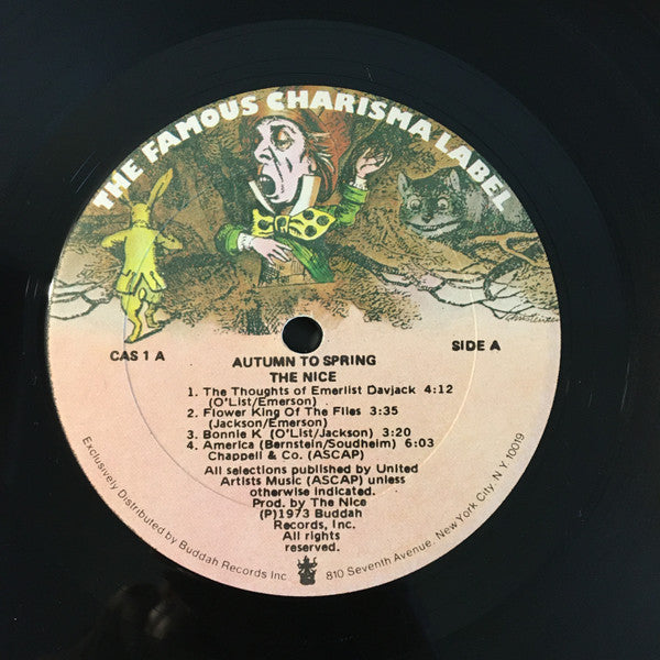 The Nice - Autumn To Spring (Vinyl, LP, Album, Compilation, Stereo) Very Good (VG) / Near Mint (NM or M-)