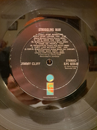 Jimmy Cliff - Struggling Man (Vinyl, LP, Album) Very Good (VG) / Good Plus (G+)