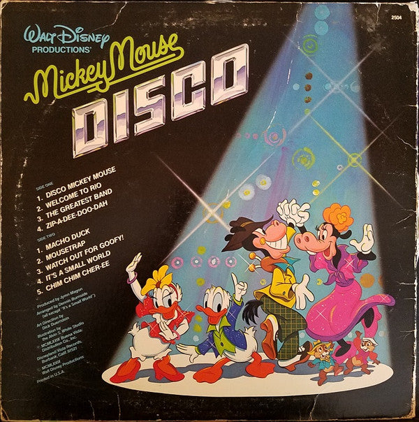 Various - Mickey Mouse Disco (Vinyl, LP, Album, Stereo)