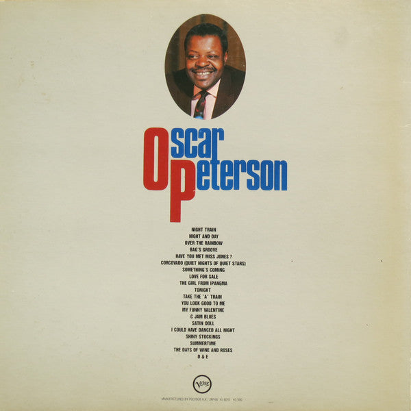 Oscar Peterson - Best Collection (2xVinyl, LP, Compilation, Stereo) Very Good Plus (VG+) / Very Good (VG)