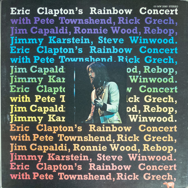 Eric Clapton - Eric Clapton's Rainbow Concert (Vinyl, LP, Album) Very Good Plus (VG+) / Very Good (VG)