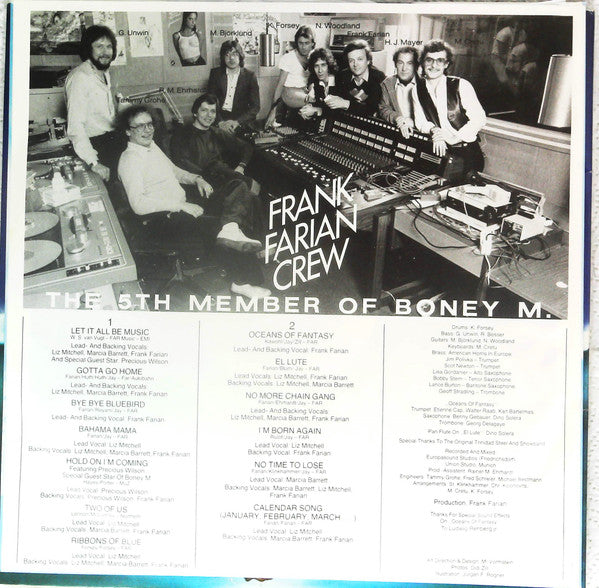 Boney M. - Oceans Of Fantasy (Vinyl, LP, Album, Promo) Very Good (VG) / Good Plus (G+)
