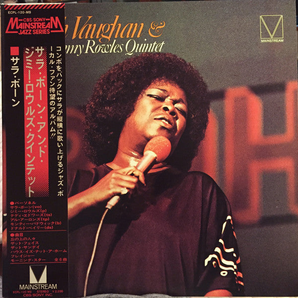 Sarah Vaughan - Sarah Vaughan & The Jimmy Rowles Quintet (Vinyl, LP, Album) Very Good (VG) / Very Good Plus (VG+)