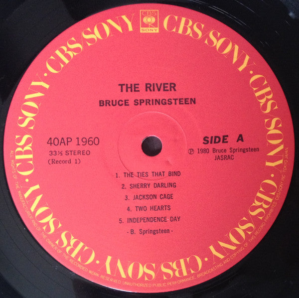 Bruce Springsteen - The River (Vinyl, LP, Album, Repress)