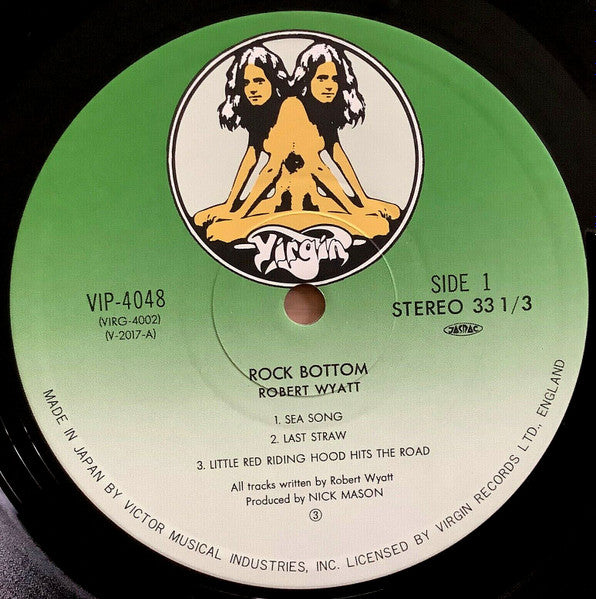 Robert Wyatt - Rock Bottom (Vinyl, LP, Album, Reissue) Very Good Plus (VG+) / Very Good Plus (VG+)