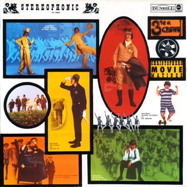 3's A Crowd (2) - Christopher's Movie Matinee (Vinyl, LP, Album, Stereo) Good Plus (G+) / Good Plus (G+)