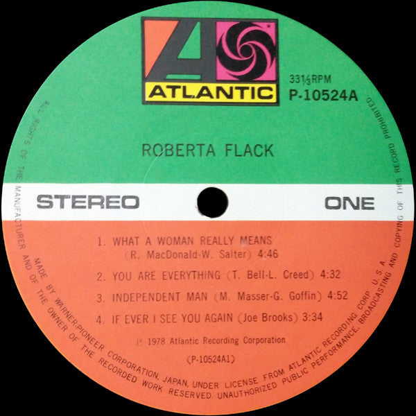Roberta Flack - Roberta Flack (Vinyl, LP, Album)