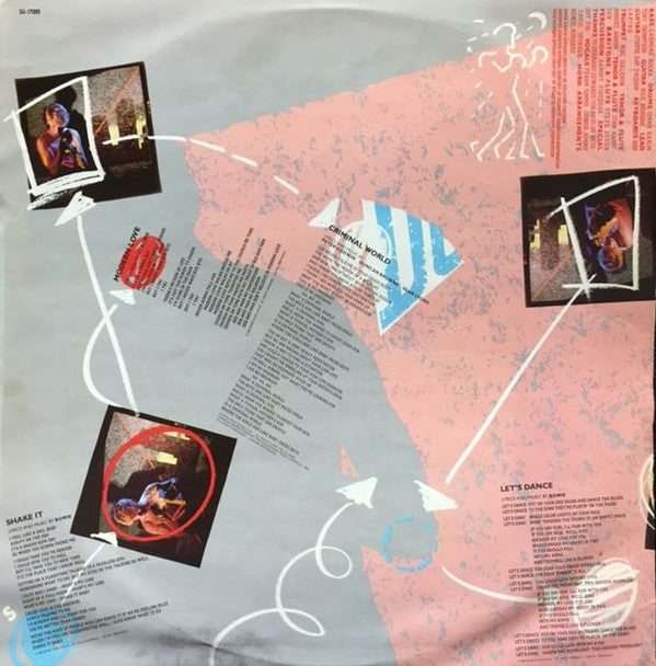 David Bowie - Let's Dance (Vinyl, LP, Album, Stereo) Very Good Plus (VG+) / Very Good (VG)