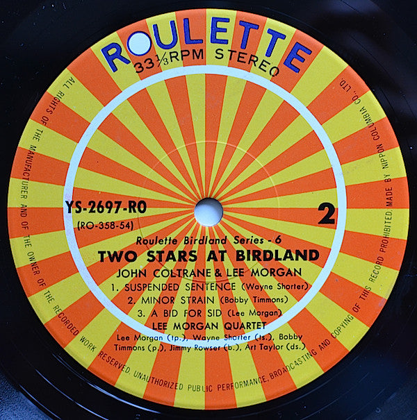 John Coltrane - The Best Of Birdland: (Vinyl, LP, Album, Stereo) Very Good Plus (VG+) / Very Good Plus (VG+)