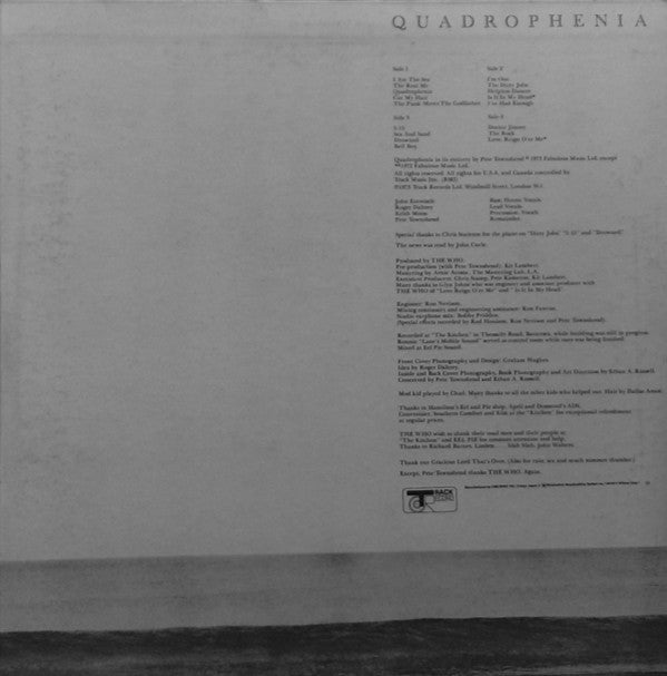 The Who - Quadrophenia (Vinyl, LP, Album, Stereo)