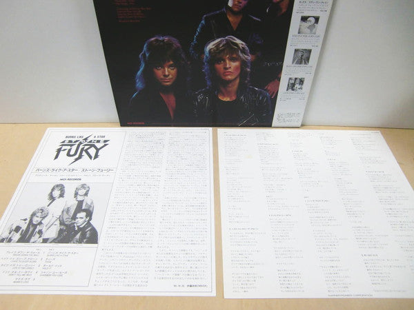 Stone Fury - Burns Like A Star (Vinyl, LP, Album)