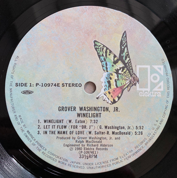 Grover Washington, Jr. - Winelight (Vinyl, LP, Album)