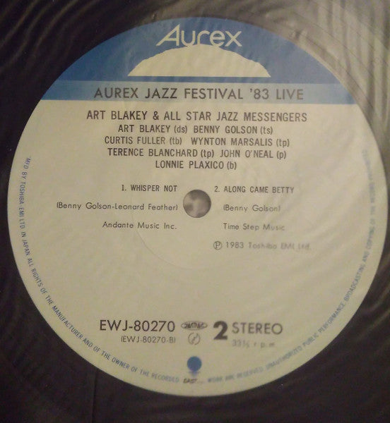 Art Blakey & The Jazz Messengers - Aurex Jazz Festival '83 (Vinyl, ...