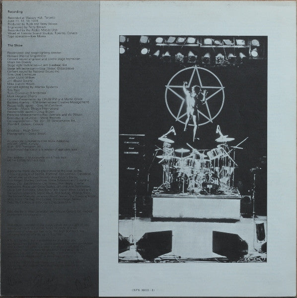 Rush - All The World's A Stage (Vinyl, LP, Album)