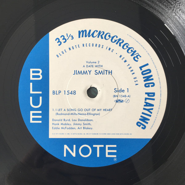 Jimmy Smith - A Date With Jimmy Smith Volume Two (Vinyl, LP, Album, Reissue, Mono) Near Mint (NM or M-) / Near Mint (NM or M-)