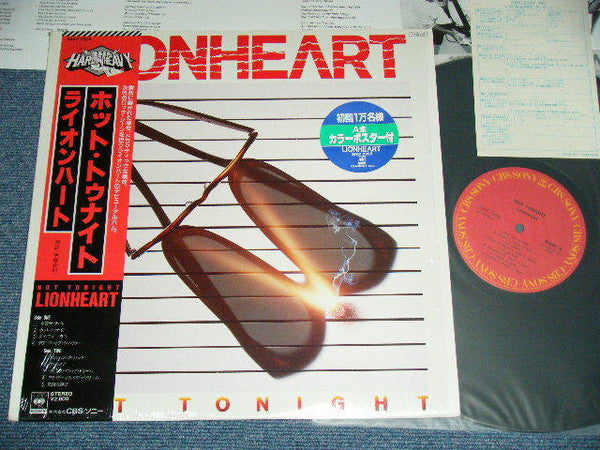 Lionheart (4) - Hot Tonight (Vinyl, LP, Album, Limited Edition)