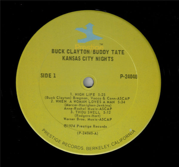 Buck Clayton - Kansas City Nights (2xVinyl, LP, Compilation) Very Good (VG) / Very Good (VG)