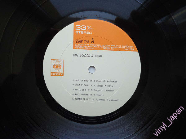 Boz Scaggs & Band - Boz Scaggs & Band (Vinyl, LP, Album, Reissue) Good Plus (G+) / Very Good (VG)