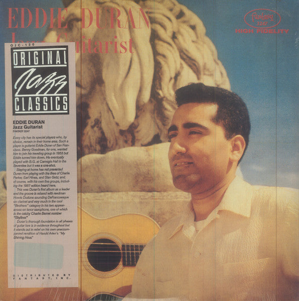 Eddie Duran - Jazz Guitarist (Vinyl, LP, Album, Reissue) Very Good (VG) / Very Good (VG)