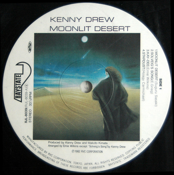 Kenny Drew - Moonlit Desert (Vinyl, LP, Album, Stereo)