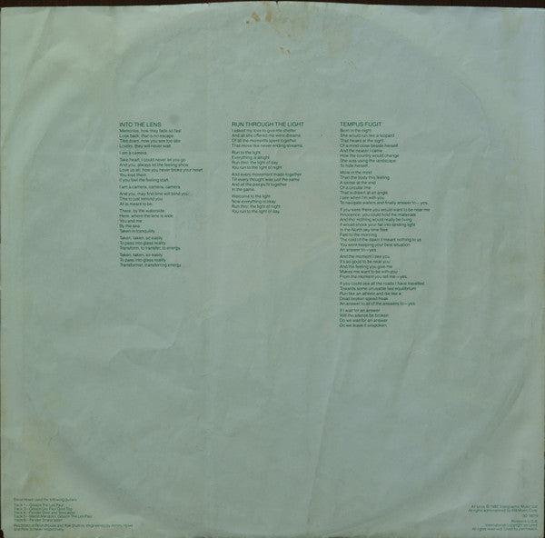 Yes - Drama (Vinyl, LP, Album, Stereo) Very Good Plus (VG+) / Good Plus (G+)