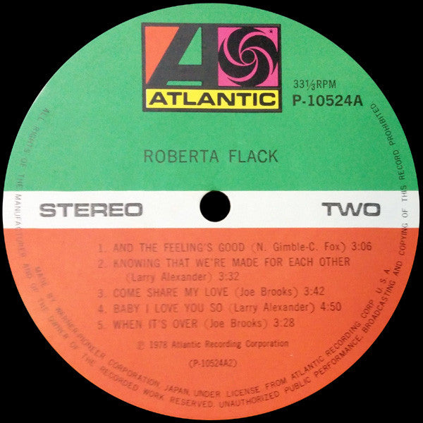 Roberta Flack - Roberta Flack (Vinyl, LP, Album)