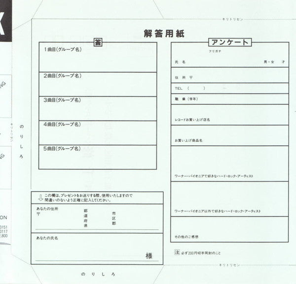 Night Ranger - 7 Wishes (Vinyl, LP, Album, Stereo)