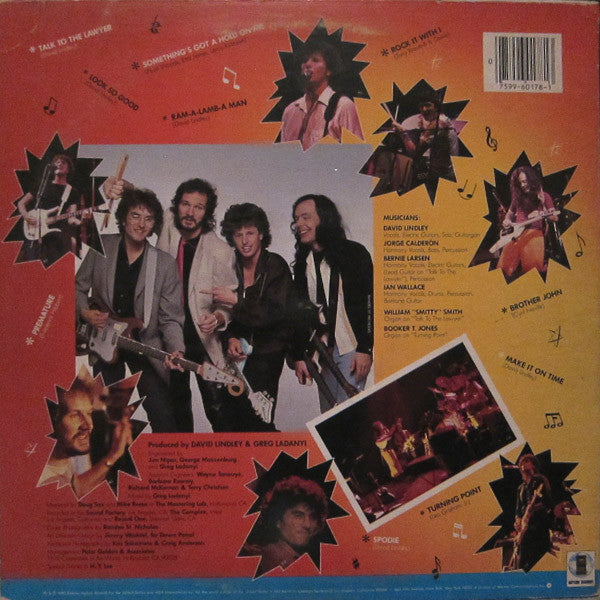 David Lindley And El Rayo-X - Win This Record! (Vinyl, LP, Album) Very Good Plus (VG+) / Very Good Plus (VG+)