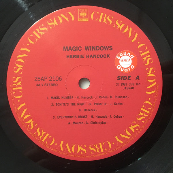 Herbie Hancock - Magic Windows (Vinyl, LP, Album)