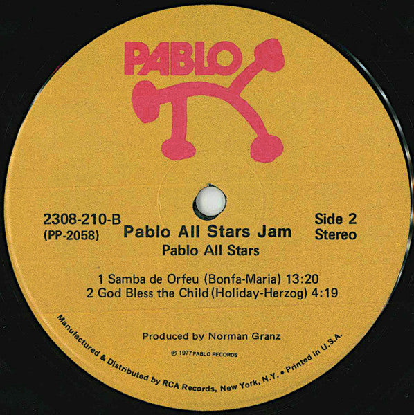 The Pablo All-Stars Jam - Montreux '77 (Vinyl, LP, Album)