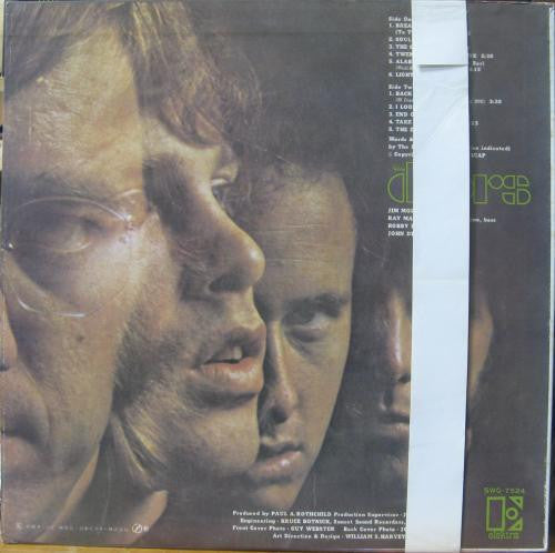 The Doors - The Doors (Vinyl, LP, Album, Stereo, Reissue) Very Good (VG) / Very Good (VG)