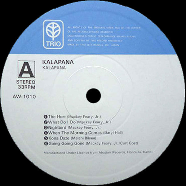 Kalapana - Kalapana (Vinyl, LP, Album)