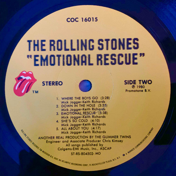 The Rolling Stones - Emotional Rescue (Vinyl, LP, Album) Very Good (VG) / Very Good (VG)