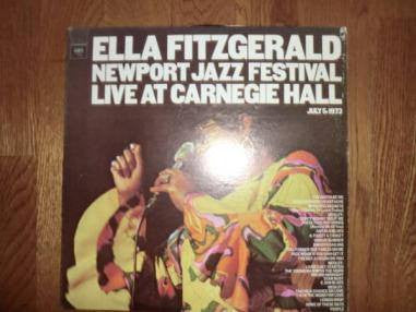 Ella Fitzgerald - Newport Jazz Festival Live At Carnegie Hall, July 5, 1973 (2xVinyl, Album, LP) Very Good Plus (VG+) / Very Good Plus (VG+)
