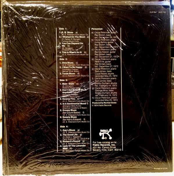 Oscar Peterson - The History Of An Artist (2xVinyl, LP, Album, Stereo) Very Good Plus (VG+) / Very Good Plus (VG+)