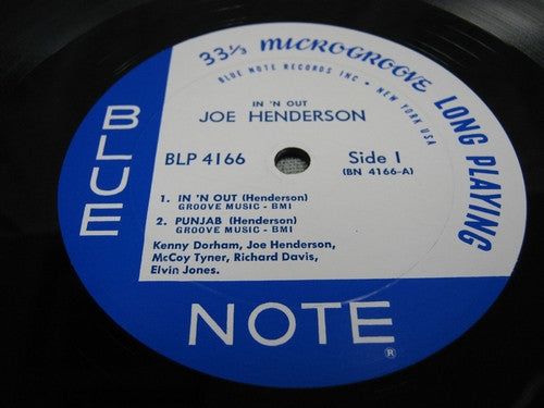 Joe Henderson - In 'N Out (Vinyl, LP, Album, Limited Edition, Reissue, Mono) Near Mint (NM or M-) / Near Mint (NM or M-)