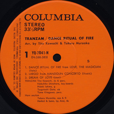 Tranzam - Funky Steps (Vinyl, LP, Album) Near Mint (NM or M-) / Good Plus (G+)