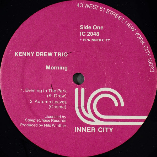 The Kenny Drew Trio - Morning (Vinyl, LP, Album) Very Good Plus (VG+) / Very Good (VG)