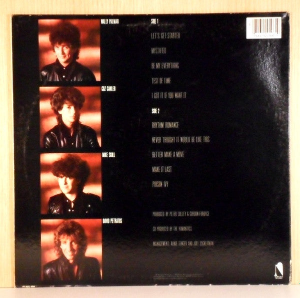 The Romantics - Rhythm Romance (Vinyl, LP, Album) Very Good Plus (VG+) / Very Good (VG)