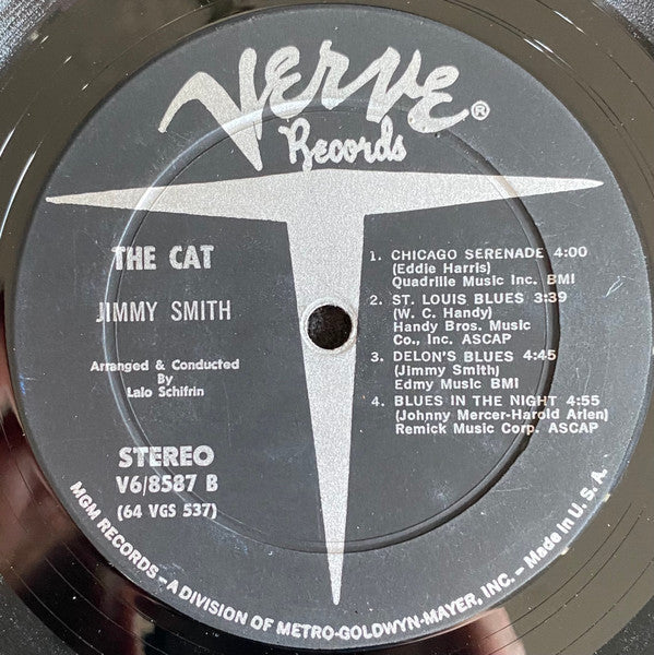 Jimmy Smith - The Cat (Vinyl, LP, Album, Stereo)