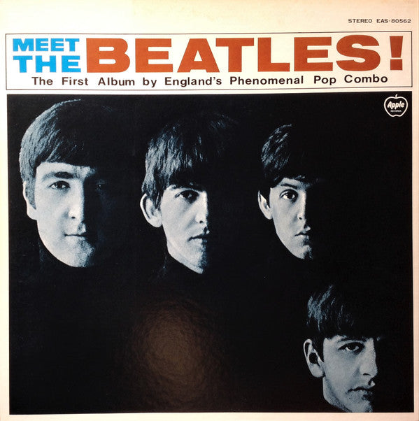 The Beatles - Meet The Beatles! (Vinyl, LP, Album, Stereo, Reissue) Very Good Plus (VG+) / Good Plus (G+)