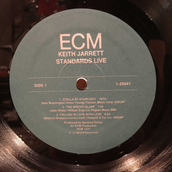 Keith Jarrett - Standards Live (Vinyl, LP, Album)