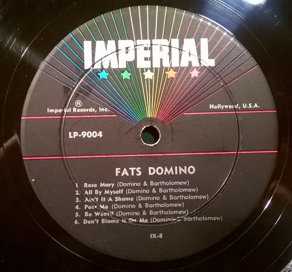 Fats Domino - Rock And Rollin' With Fats Domino (Vinyl, LP, Album) Very Good (VG) / Fair (F)