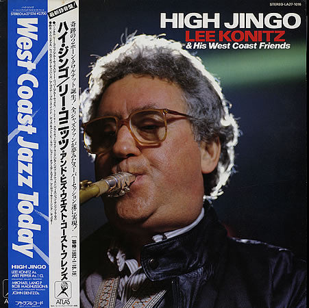 Lee Konitz & His West Coast Friends - High Jingo (Vinyl, LP, Album)